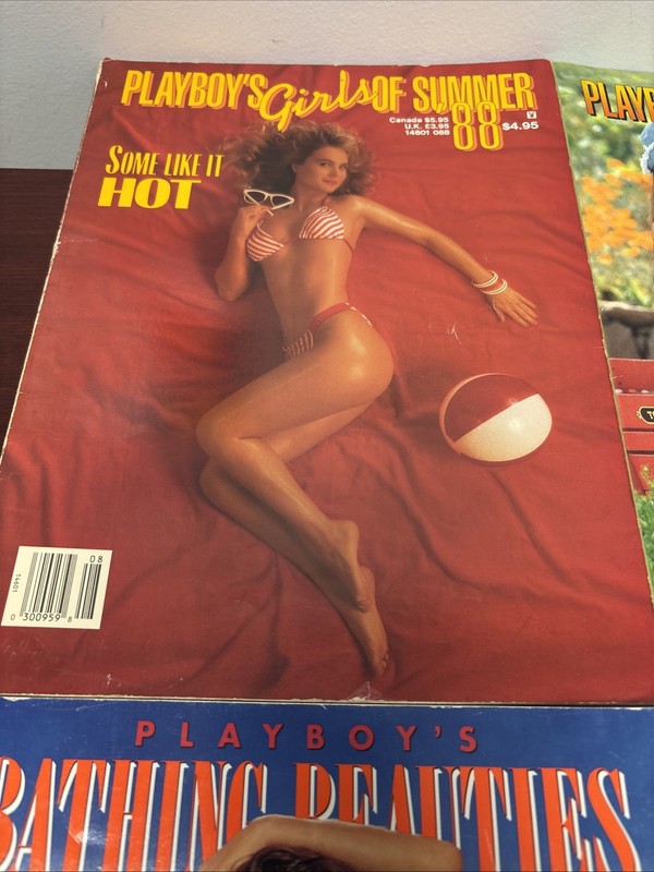 Playboy Lot Of 4- Girls of Summer, Bathing Beauties- 1989-1994 gallery