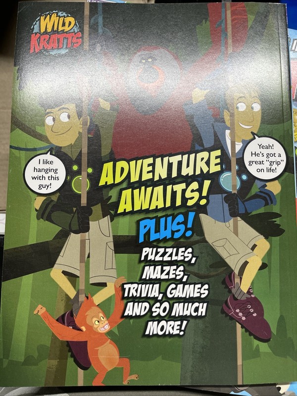 WILD KRATTS Magazines 2025 CREATURE POWER GAMES ! Puzzles Games Much More gallery