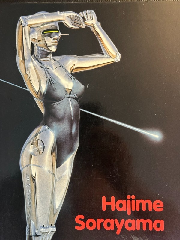 Hajime Sorayama Art works Book Collection Sexy Robot Illustration Germany 1989