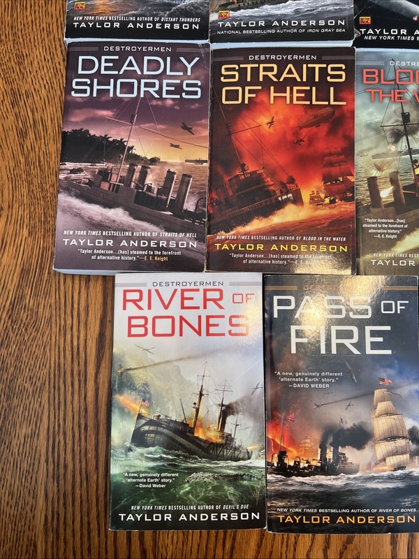Complete Destroyermen Series 1-15, Paperback, Taylor Anderson Lot gallery