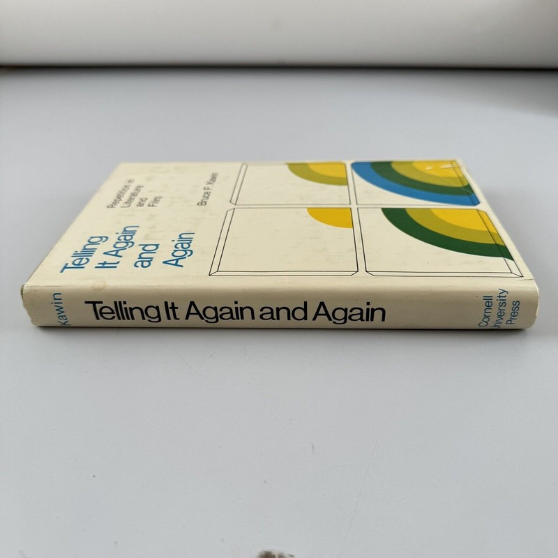 Telling it Again and Again : Repetition in Literature & Film - Kawin (1972) HC gallery