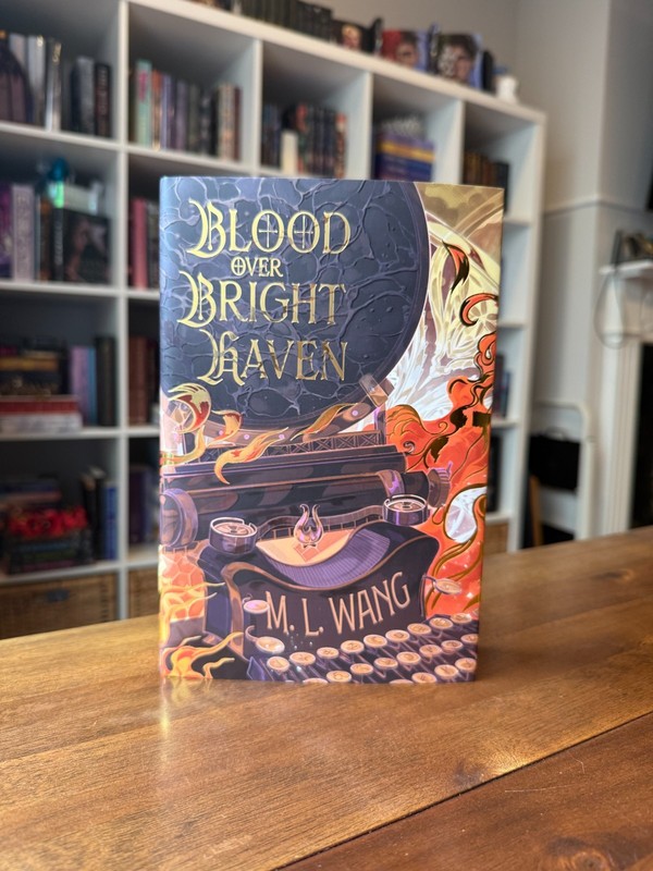 *Signed* Fairyloot Blood Over Bright Haven by ML Wang