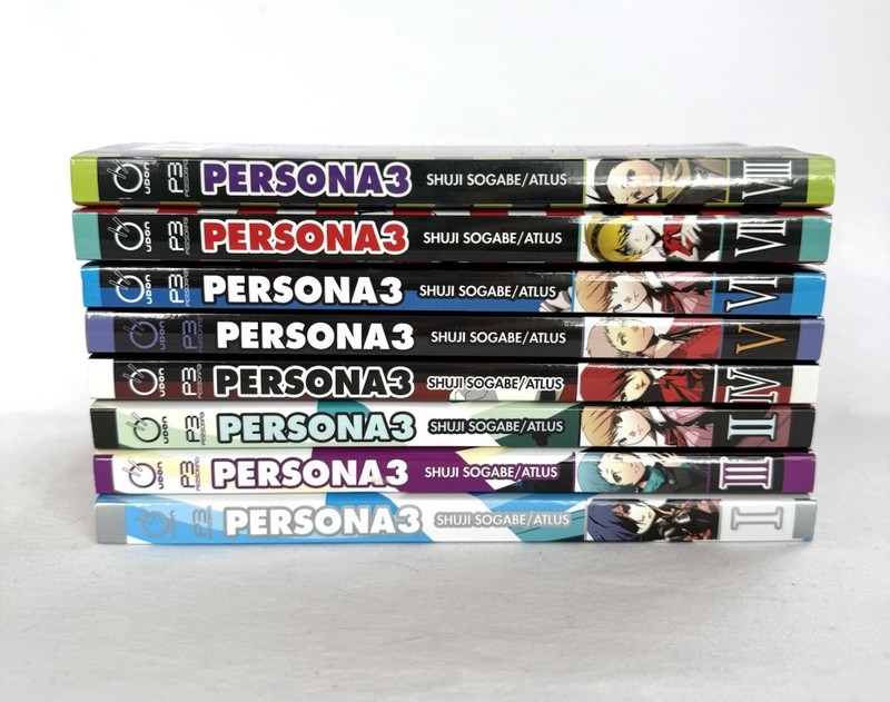 Persona 3 English Manga Volumes 1-8 Set Shūji Sogabe UDON