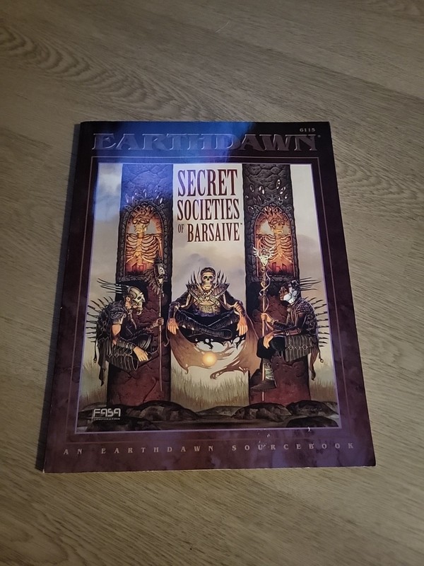 Secret Societies of Barsaive by FASA Corporation Staff (1997, Trade Paperback)