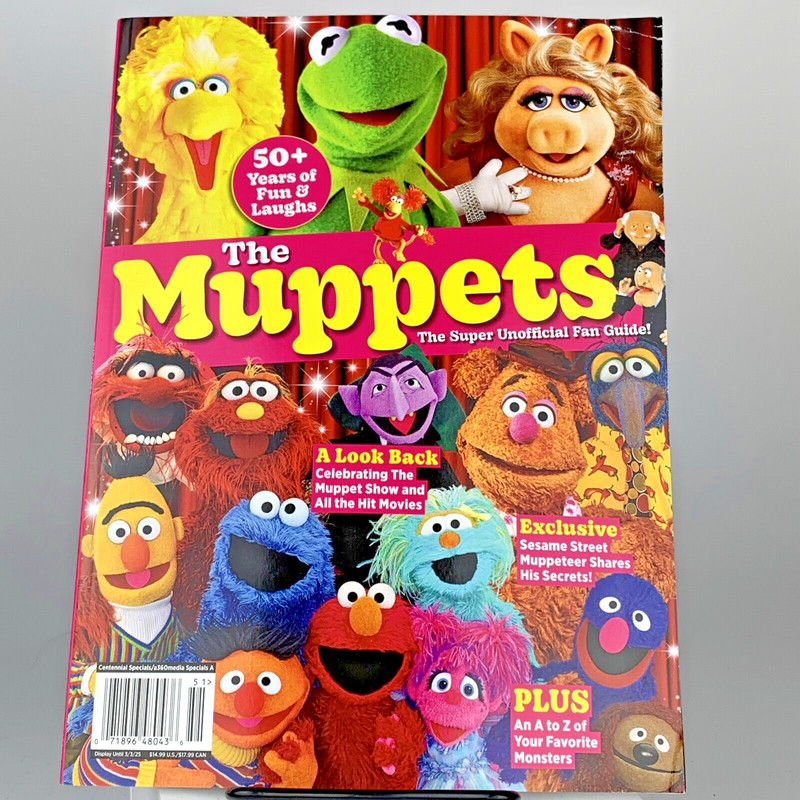 2024 The MUPPETS 360 Media Special Edition SUPER Unofficial FAN GUIDE 50 Years