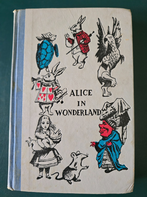 Alice in Wonderland Lewis Carroll Junior Deluxe Edition – Illustrated 1954