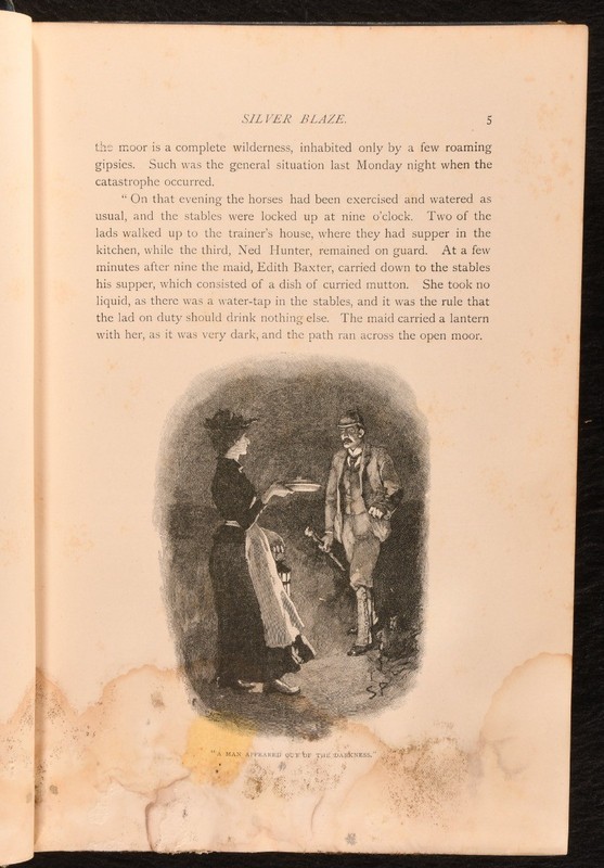 1894 The Memoirs of Sherlock Holmes Arthur Conan Doyle Sidney Paget First Edi... gallery