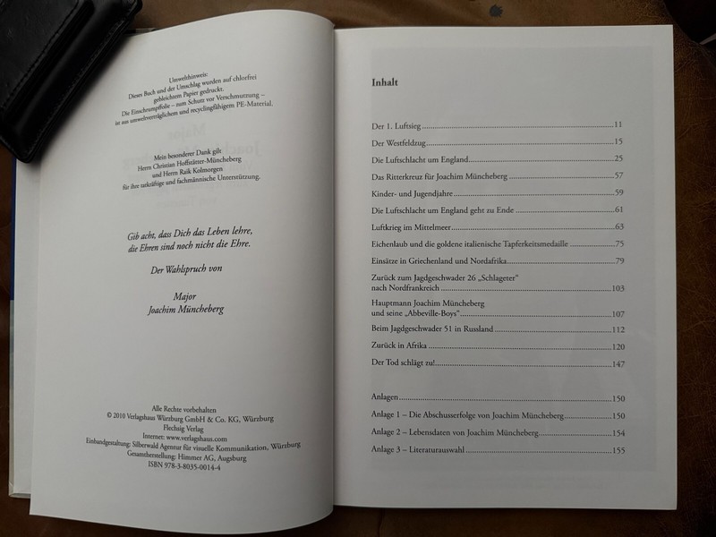 Major Joachim Müncheberg Legendary hunting Ace of Tunis German Text gallery
