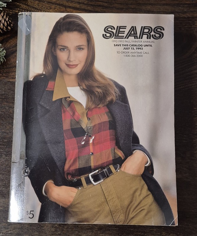 Vintage 1992-1993 SEARS Fall/Winter Catalog ~ Retro 1990’s Nostalgia 1,642 Pages