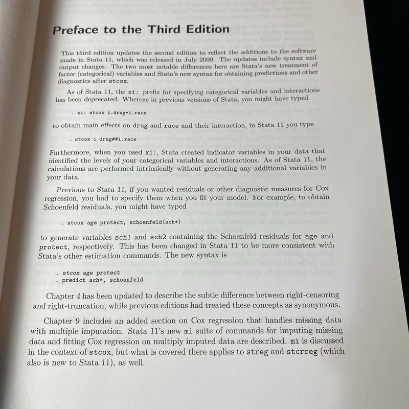 An Introduction to Survival Analysis Using Stata, Revised 3rd Ed. 2016 gallery
