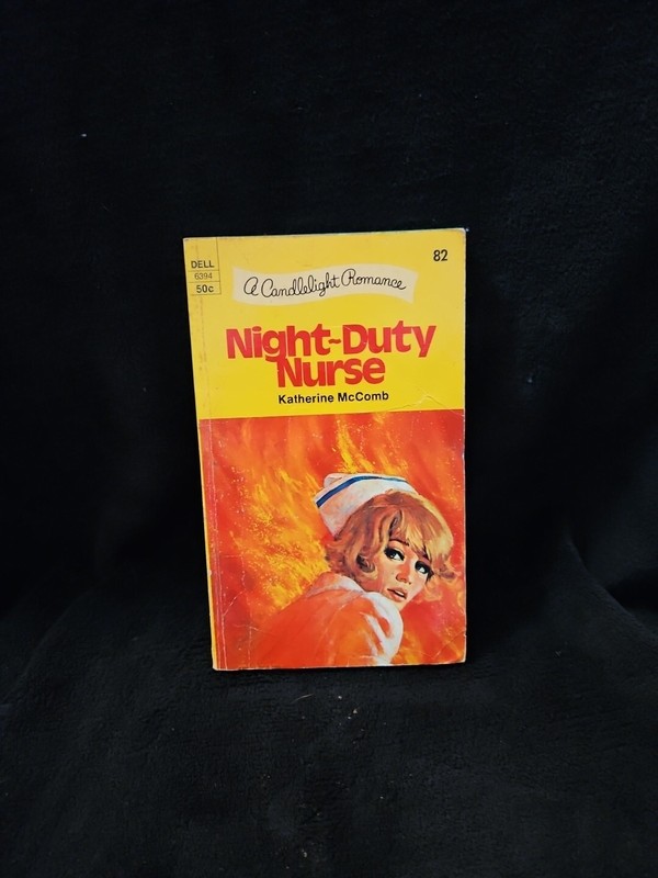 Candlelight Romance Night-Duty Nurse Katherine McComb #82 1st Dell Printing