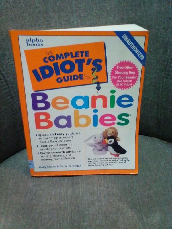 The Complete Idiot’s Guide to Beanie Babies Stowe paperback Very Good