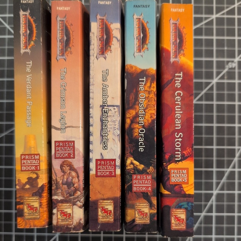 Dark Sun: Complete First Edition Prism Pentad Series 1-5, Dungeons & Dragons Lot gallery