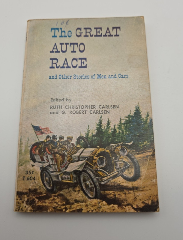 THE GREAT AUTO RACE, Scholastic Paperback, T604 1965