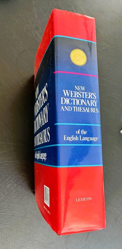Webster's Dictionary and Thesaurus 1993 ~ 1248 Pages gallery