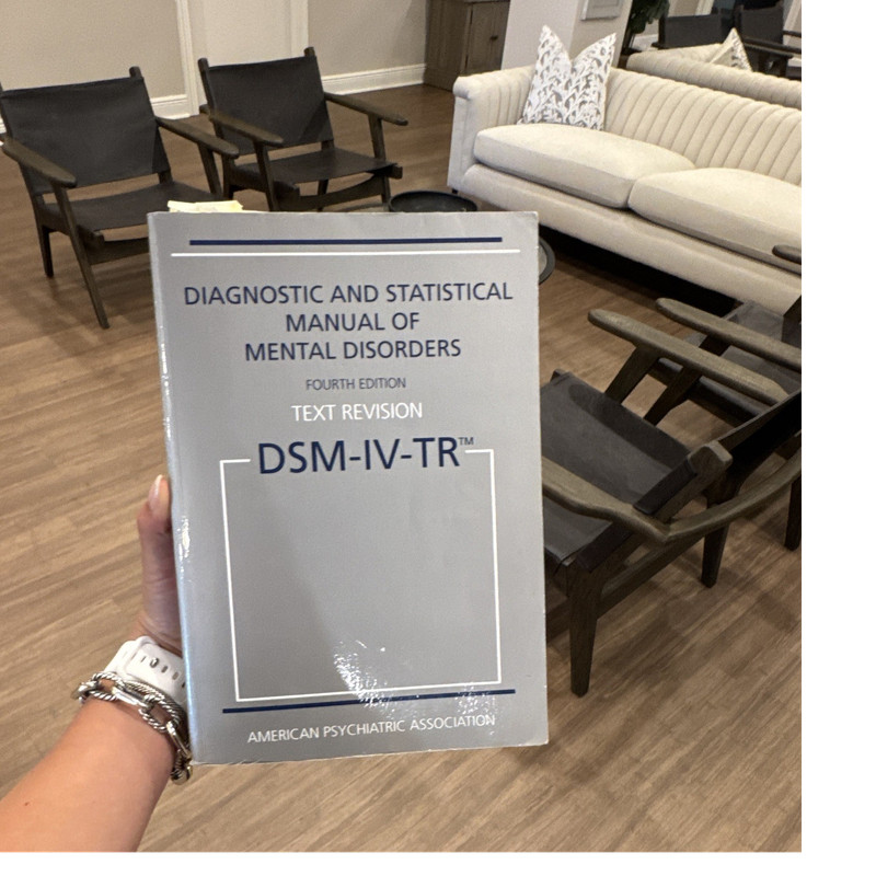 DSM-IV-TR Diagnostic and Statistical Manual 4th Text Rev PB 2000