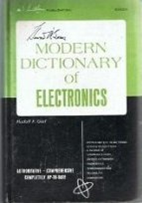 Modern Dictionary of Electronics Hardcover Rudolf F. Graf
