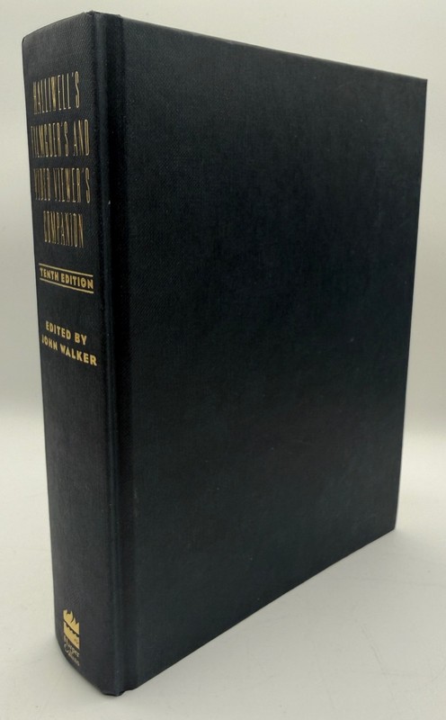 Halliwell’s Filmgoer’s and Video Viewer’s Companion Tenth Edition Hardcover