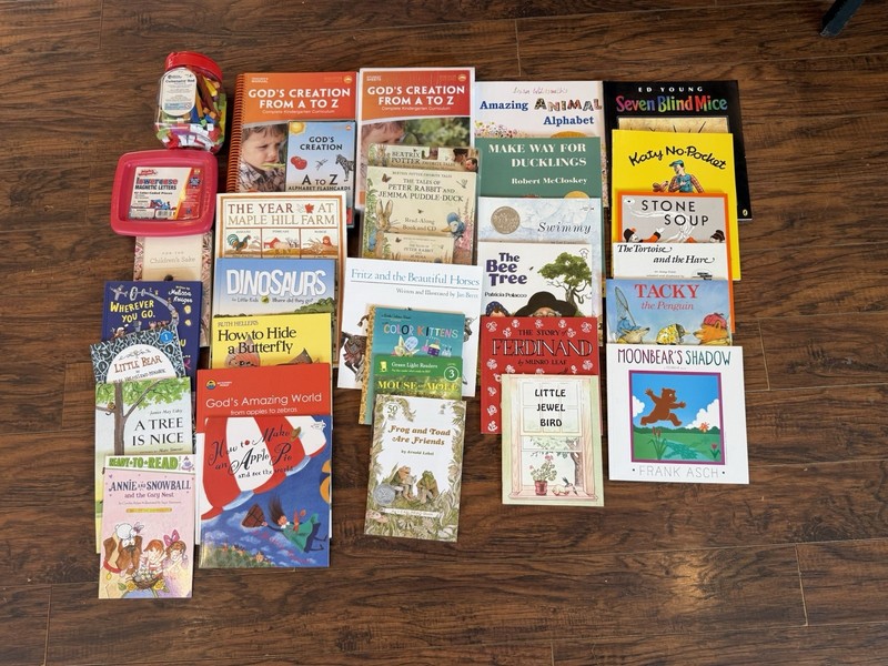 My Father’s World Kindergarten God’s Creation From A To Z Complete Curriculum