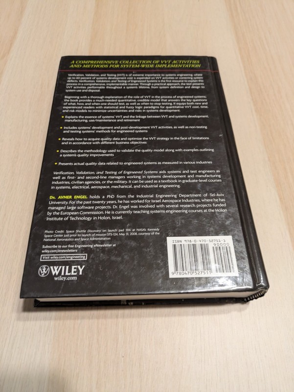 Wiley Series in Systems Engineering and Management Ser.: Verification,... gallery