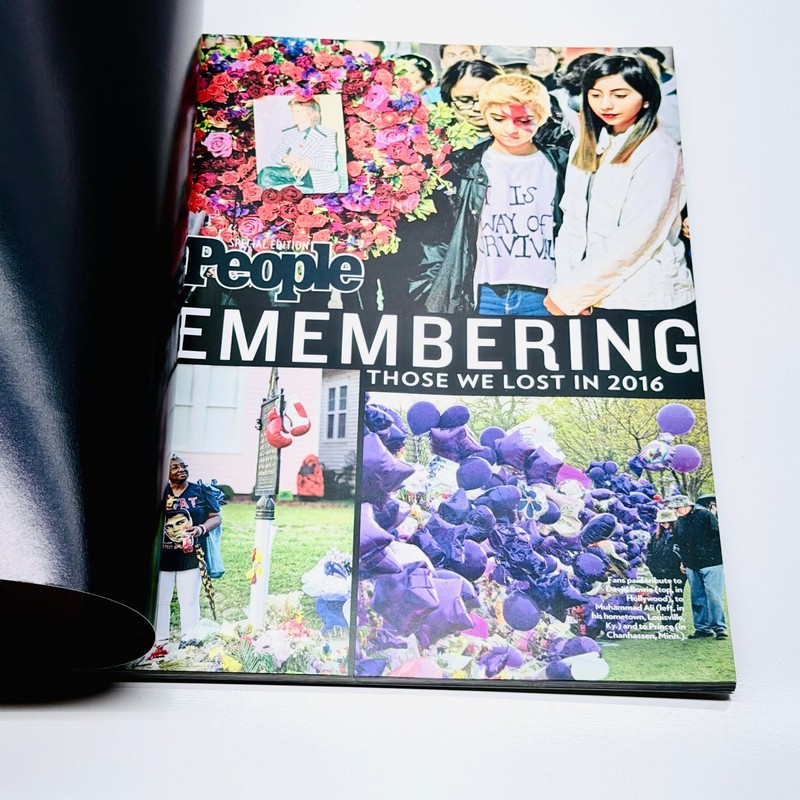 People Special Edition Yearbook 2017 Remembering 2016 Tributes TIME Inc. gallery