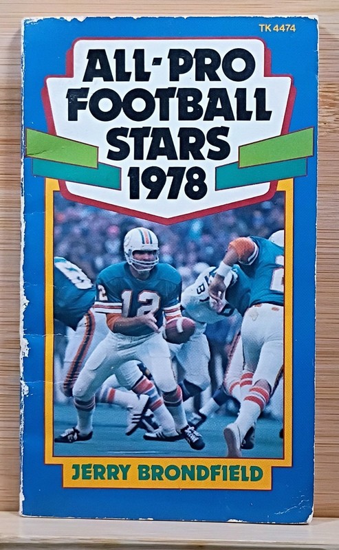 All-Pro Football Stars 1978 by Jerry Brondfield (1978. Paperback)