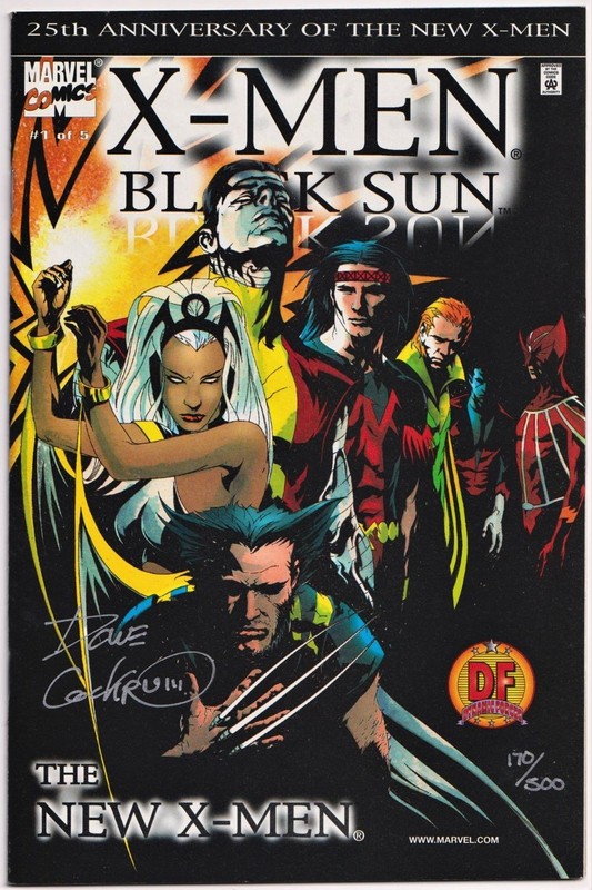 X-MEN BLACK SUN #1 DYNAMIC FORCES VARIANT SIGNED DAVE COCKRUM DF COA MARVEL