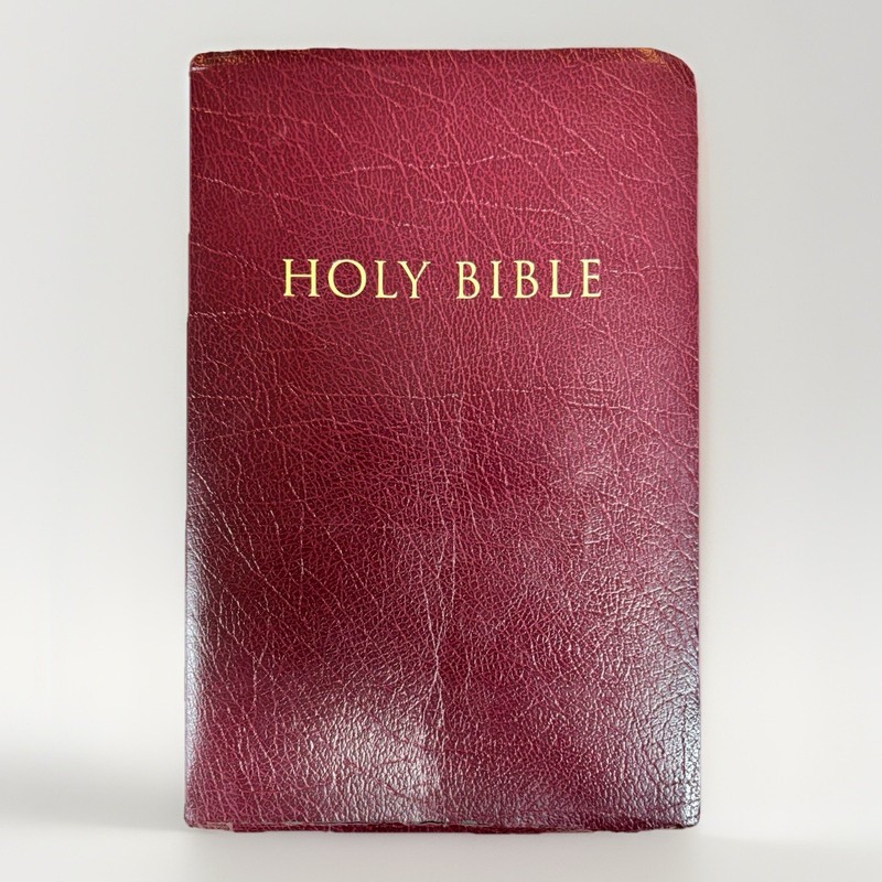 King James Reference Bible, GIANT PRINT- Bonded Burgundy Zondervan, 1994