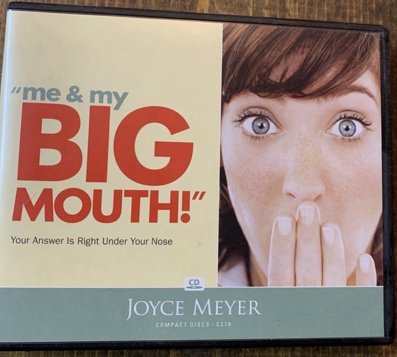 Joyce Meyer Me & My Big Mouth! Audiobook Audio CD English Standard Jewel Case