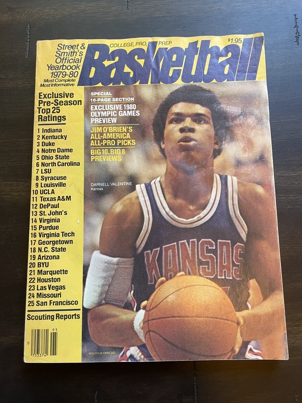 Street and Smith Official Yearbook 1979 1980 Basketball