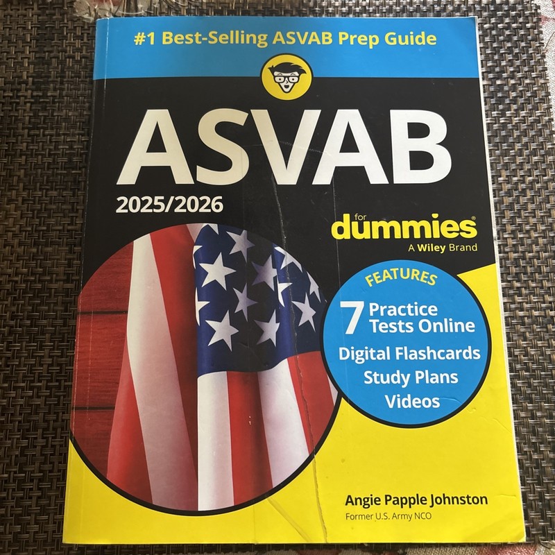 ASVAB for Dummies by Angie Papple Johnston