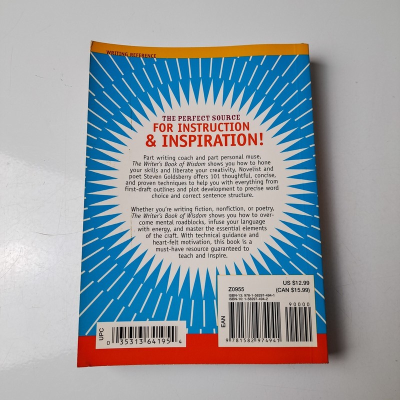 Writers Book of Wisdom Steven Goldsberry Rules for Mastering Writing gallery