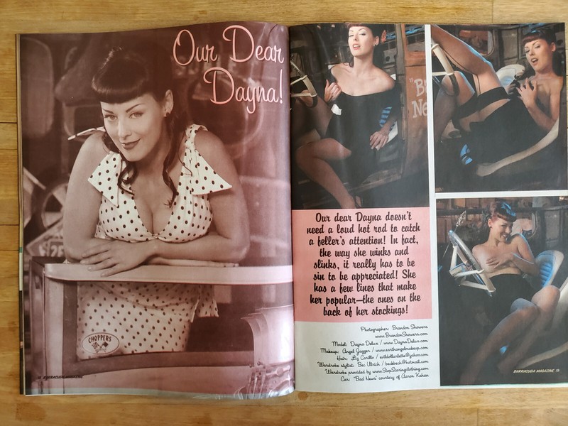 Barracuda Magazine #26 Dayna Delux Bernie Dexter Pin Up Von Dutch Auction Tiki gallery