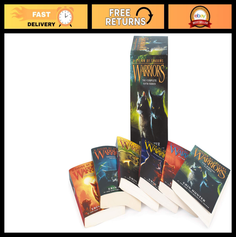 Warriors: A Vision of Shadows Box Set – Complete Volumes 1-6, Fantasy Adventure