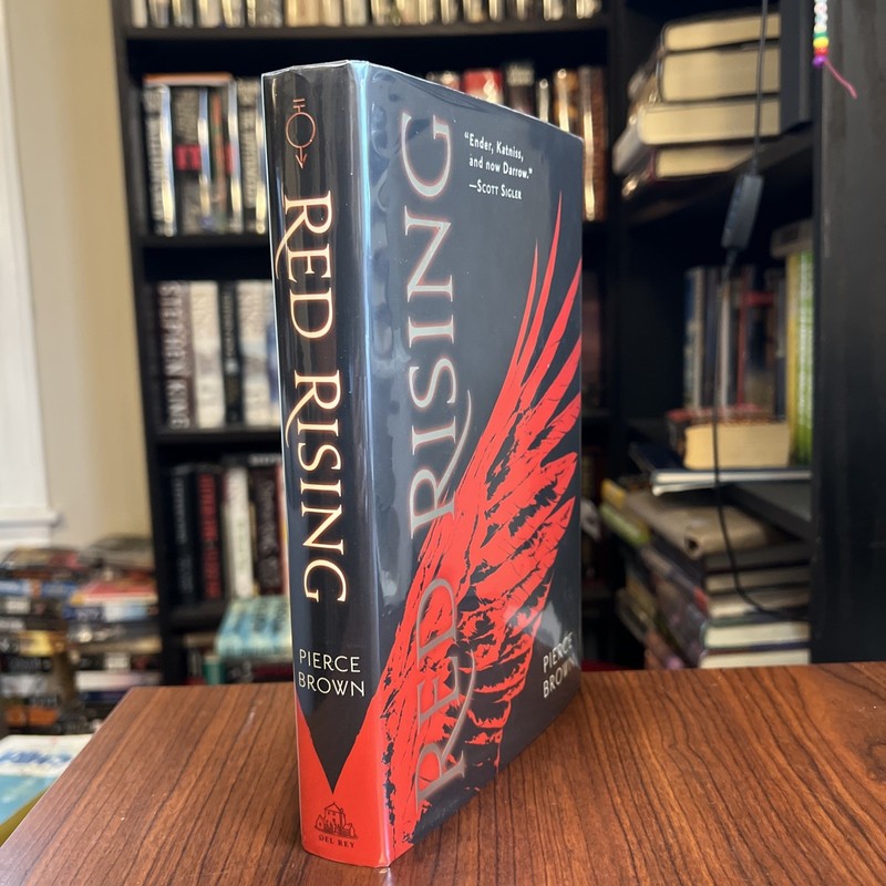 Red Rising by Pierce Brown – 1st Edition/2nd Print Hardcover