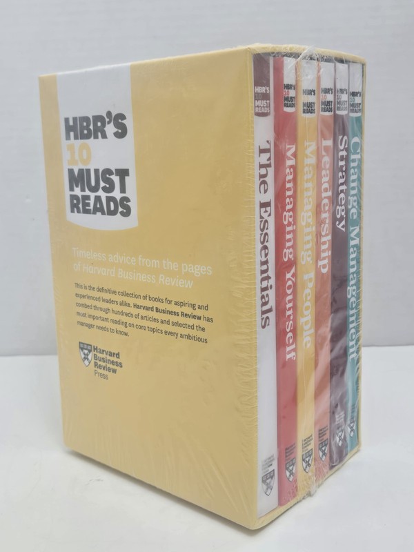 HBR’s 10 Must Reads Boxed Set 6 Books SEALED Paperback SEALED