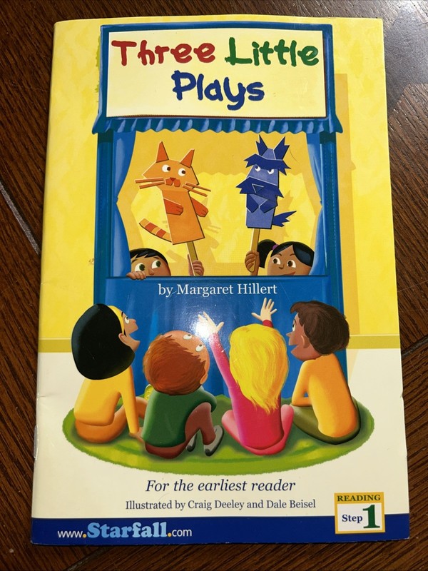 Three Little Plays by Margaret Hillert Reading Step 1 (2005, Trade Paperback)