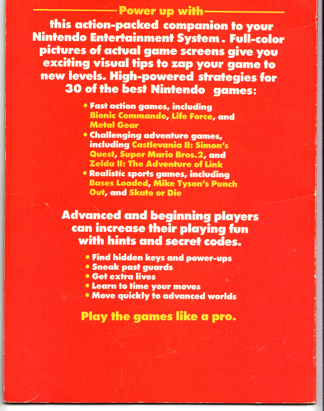 Consumer Guide: Nintendo Strategies Guide Book 1989 - How To Win! gallery