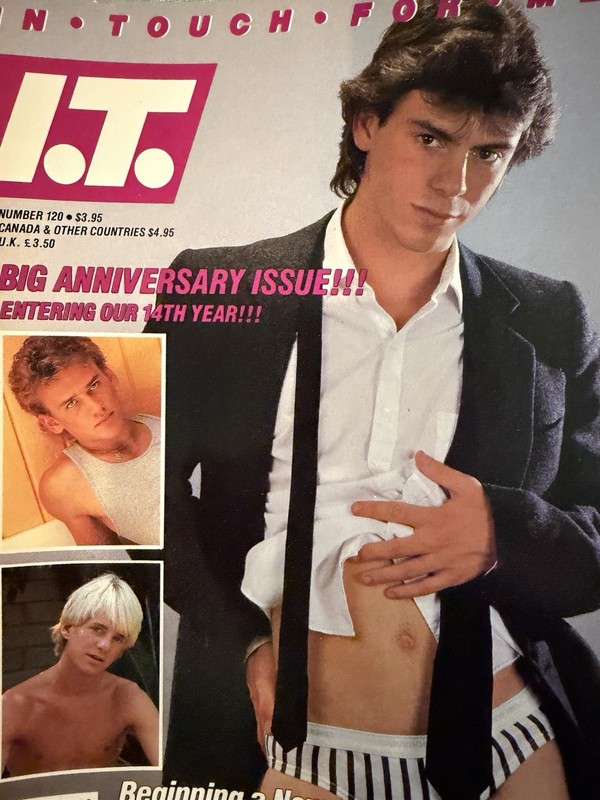 VINTAGE IN TOUCH MAGAZINE * NOV 1986 * BIG ANNIVERSARY ISSUE! * ISSUE 120