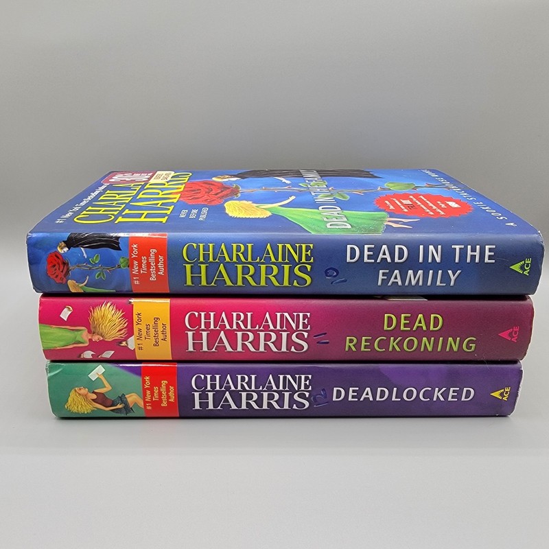 Sookie Stackhouse Hardcover Lot: Books 10-12 Charlaine Harris True Blood Tie-In