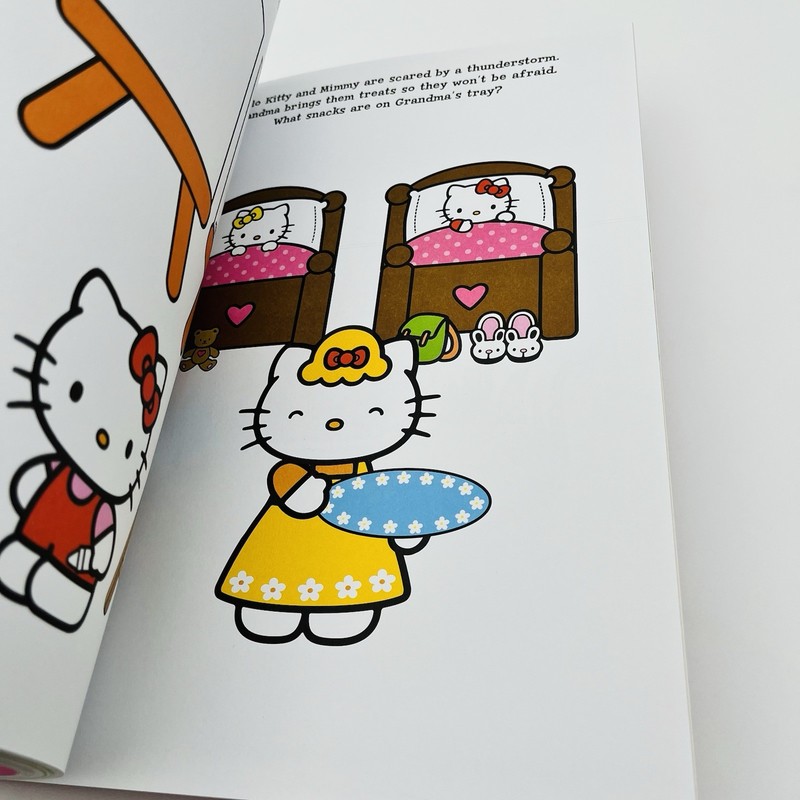 Hello Kitty - Fun, Friendly Doodles Paperback Running Press Sanrio Activity Book gallery