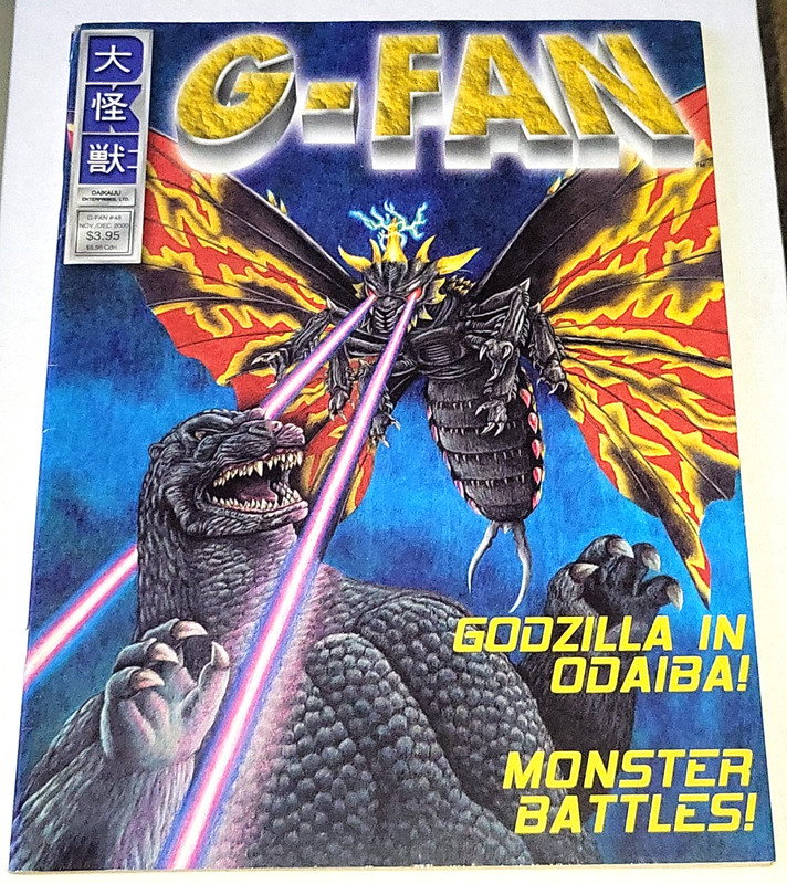G-Fan Magazine #48 NOV/DEC 2000 Godzilla, Kaiju, Monsters 84 Pages VG+/FINE 5.5