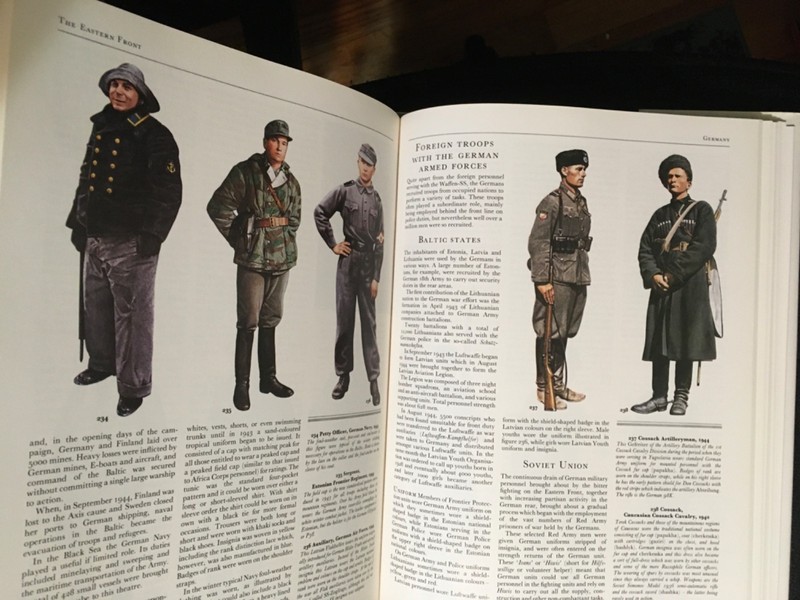 ARMED FORCES OF WORLD WAR II Uniforms Insignia and Organization by Andrew Mollo gallery
