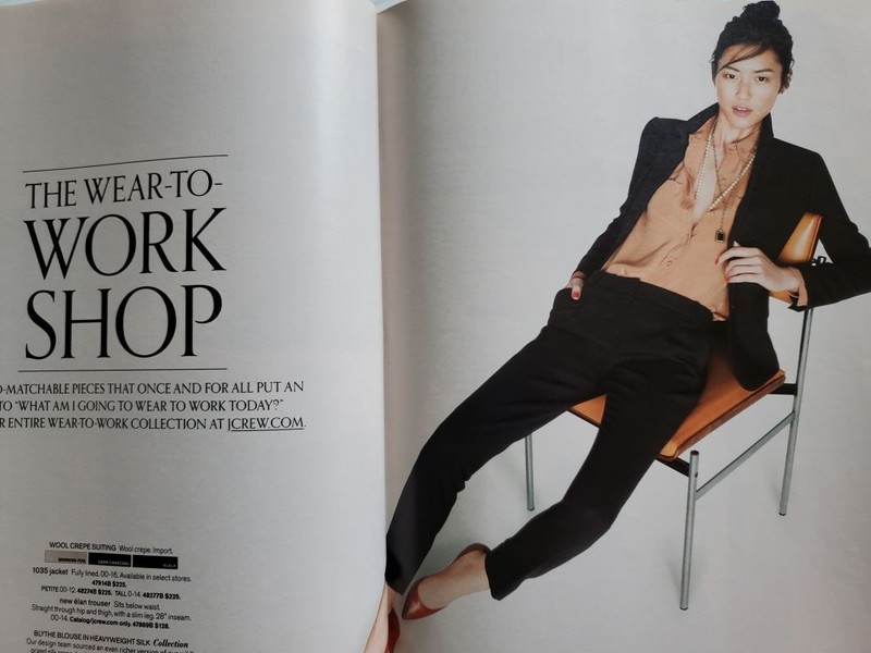 HOLIDAY 2011 J. CREW Catalog Jacquelyn Jablonski Liu Wen Will Chalker Mona J gallery
