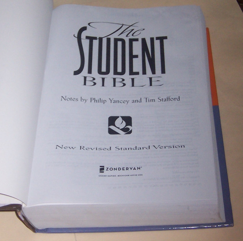 NEW NRSV STUDENT BIBLE gallery