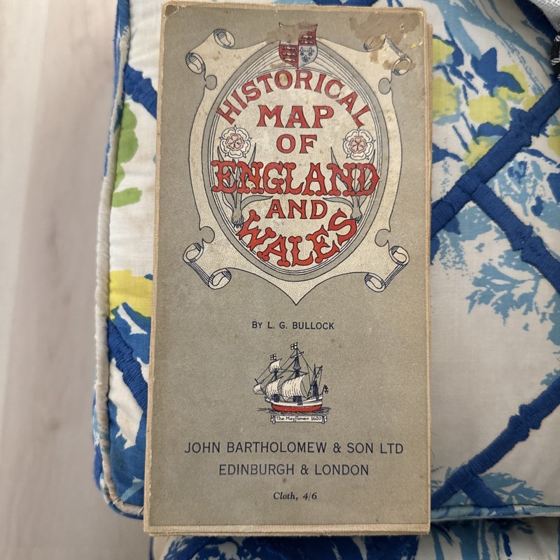Historical Map of England and Wales