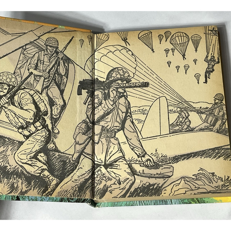1964 Combat The Counterattack HC Book Whitman Publishing TV Series Army Military gallery