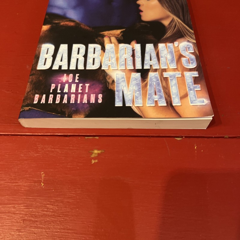 BARBARIAN'S MATE 2016 1st Ed OG Cover ICE PLANET BARBARIANS #7 Ruby Dixon SIGNED gallery