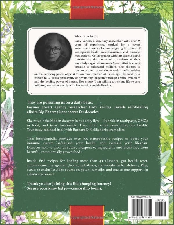 Lady Veritas Dr. Barbara O'Neill Herbal Remedies & Natural Medicine (Paperback) gallery