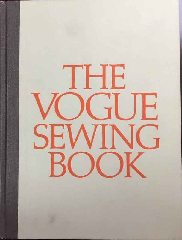 The Vogue Sewing Book Hardcover 1975